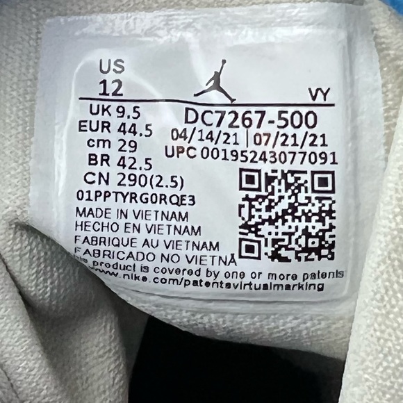 Jordan 1 Mid SE Berry Pink  (DC7267-500) Women Size 12 - Picture 10 of 10